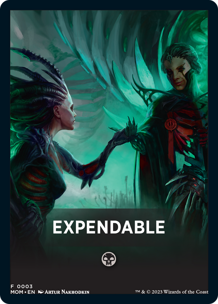 Expendable Theme Card [March of the Machine Tokens] | Total Play