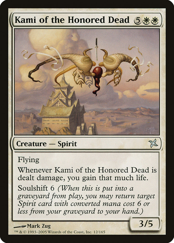 Kami of the Honored Dead [Betrayers of Kamigawa] | Total Play