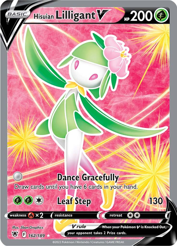 Hisuian Lilligant V (162/189) [Sword & Shield: Astral Radiance] | Total Play