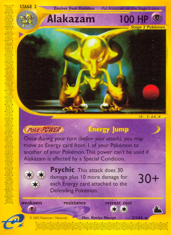 Alakazam (2/144) [Skyridge] | Total Play