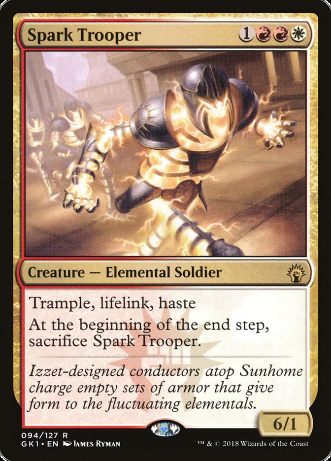 Spark Trooper [Guilds of Ravnica Guild Kit] | Total Play