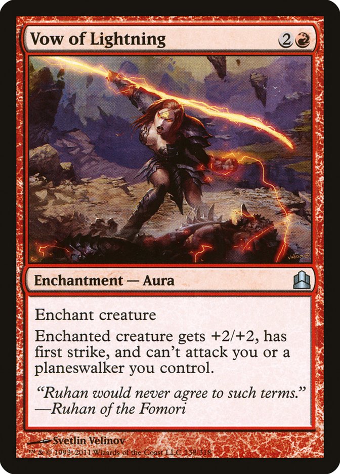 Vow of Lightning [Commander 2011] | Total Play