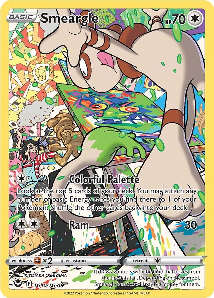 Smeargle (TG10/TG30) [Sword & Shield: Silver Tempest] | Total Play