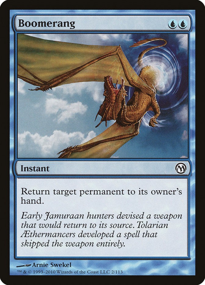 Boomerang [Duels of the Planeswalkers] | Total Play