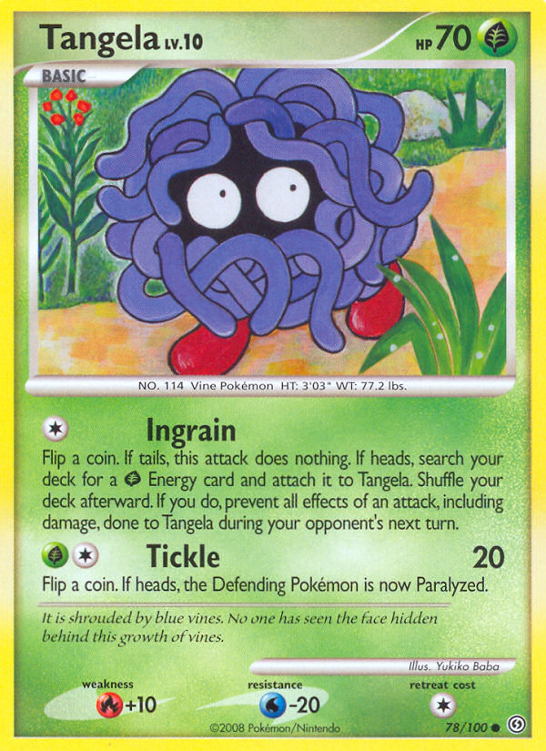 Tangela (78/100) [Diamond & Pearl: Stormfront] | Total Play