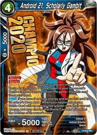 Android 21, Scholarly Gambit (P-202) [Promotion Cards] | Total Play