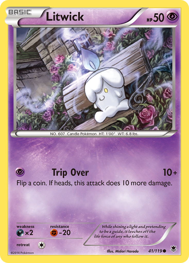 Litwick (41/119) [XY: Phantom Forces] | Total Play