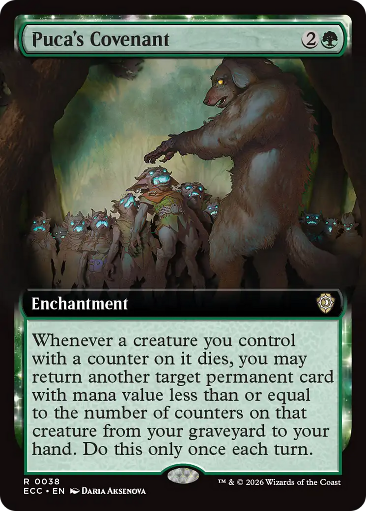 Puca's Covenant (Extended Art) [Lorwyn Eclipsed Commander] | Total Play