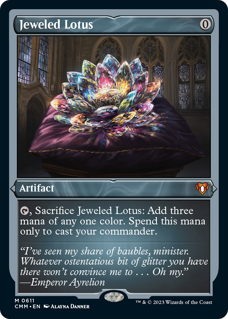 Jeweled Lotus (Foil Etched) [Commander Masters] | Total Play