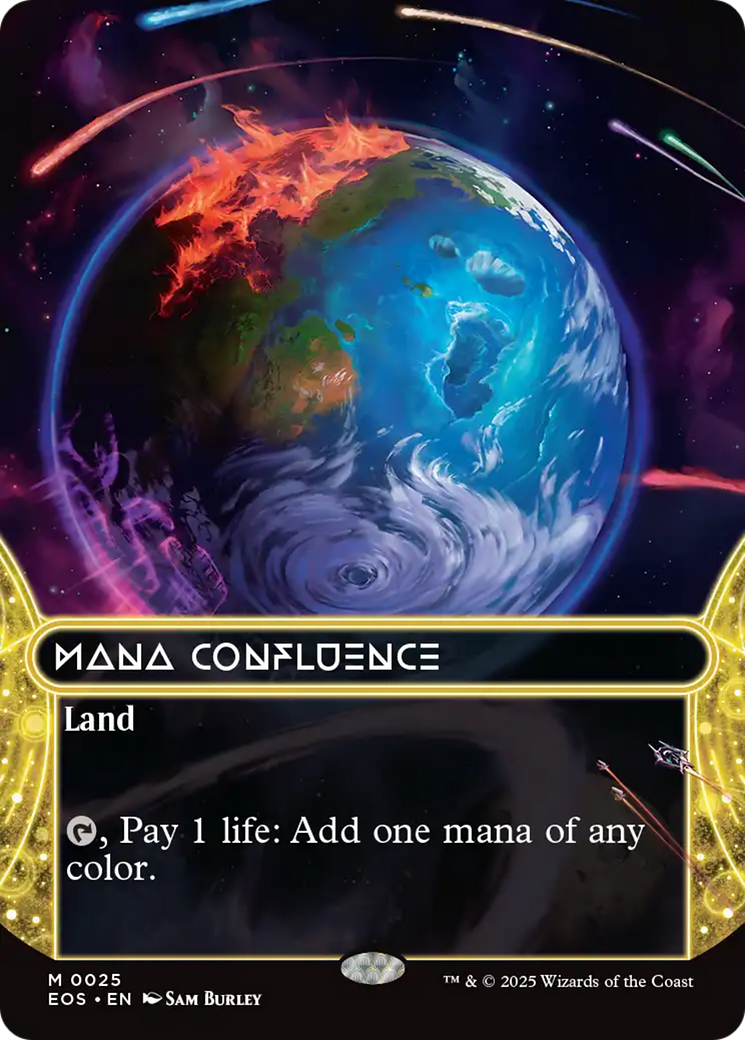 Mana Confluence (0025) (Borderless) [Edge of Eternities: Stellar Sights] | Total Play