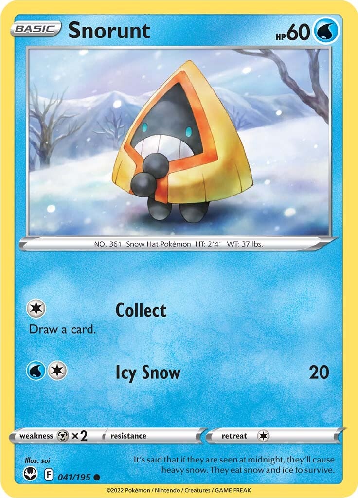 Snorunt (041/195) [Sword & Shield: Silver Tempest] | Total Play