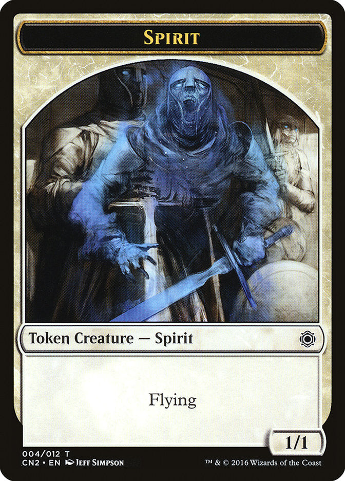 Spirit Token [Conspiracy: Take the Crown Tokens] | Total Play
