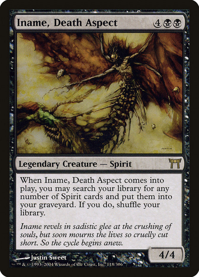 Iname, Death Aspect [Champions of Kamigawa] | Total Play