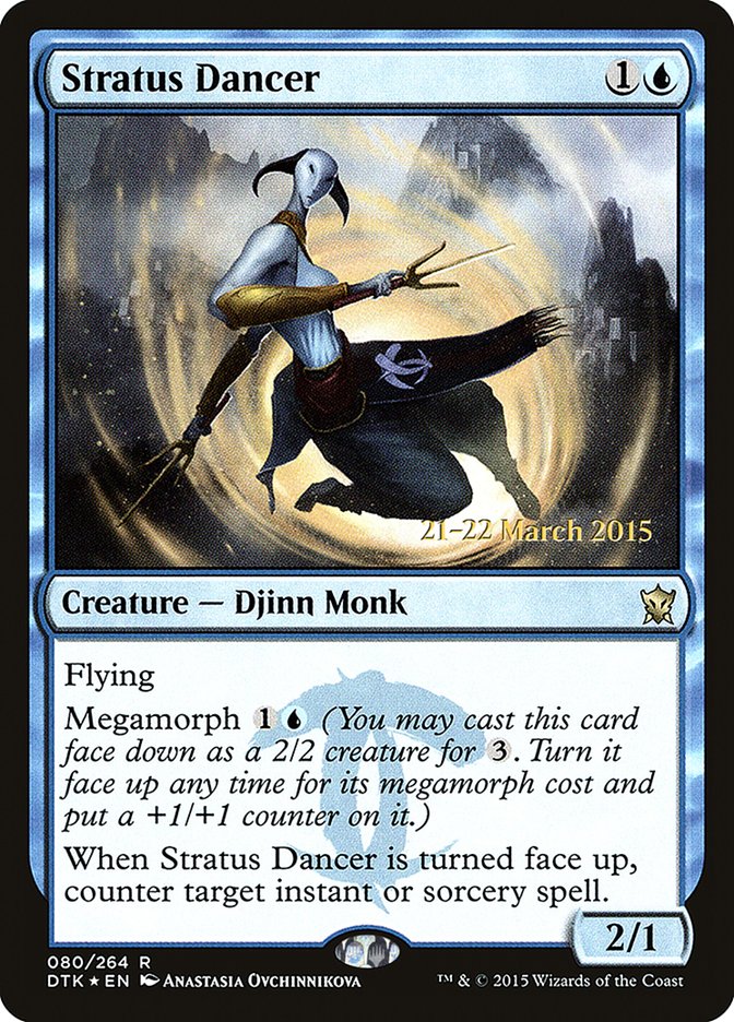 Stratus Dancer [Dragons of Tarkir Prerelease Promos] | Total Play