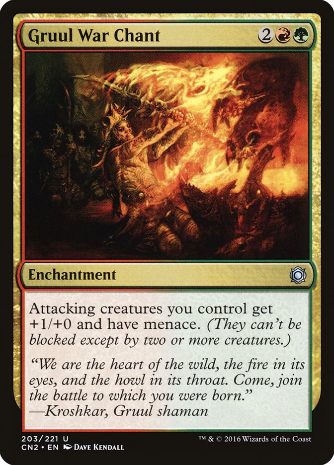 Gruul War Chant [Conspiracy: Take the Crown] | Total Play