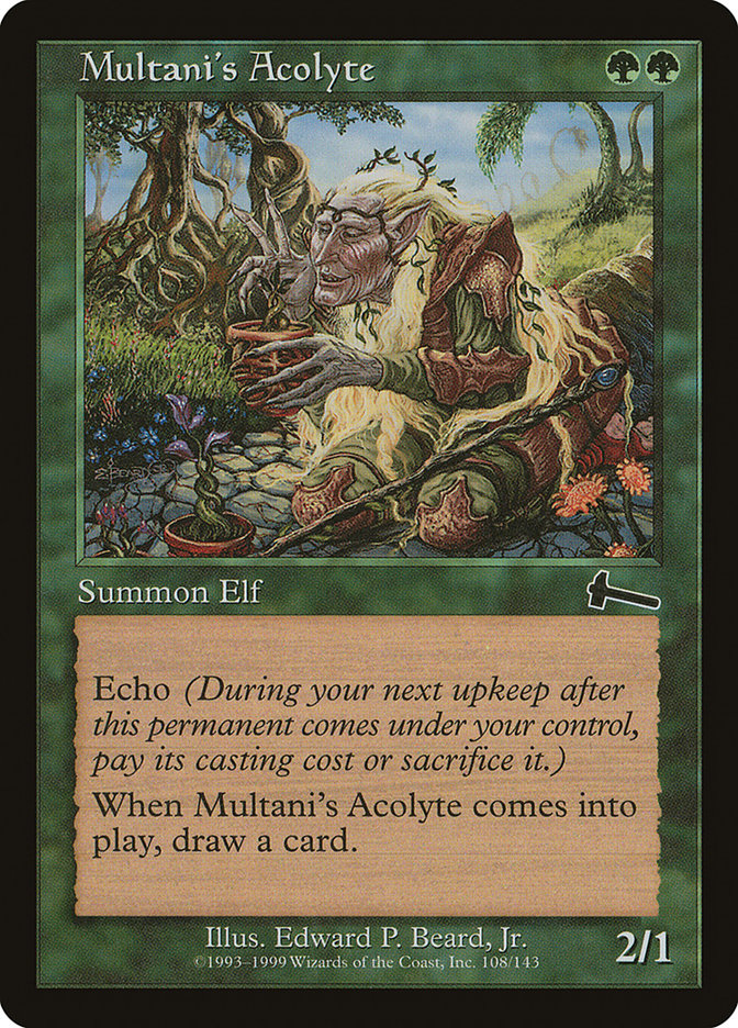 Multani's Acolyte [Urza's Legacy] | Total Play
