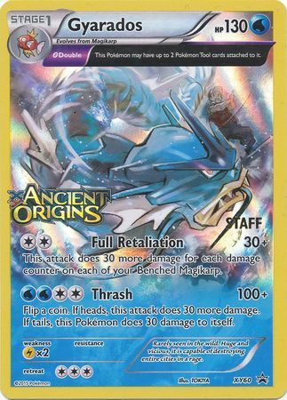 Gyarados (XY60) (Staff) [XY: Black Star Promos] | Total Play