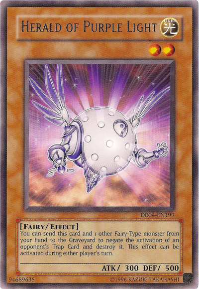 Herald of Purple Light [DR04-EN199] Rare | Total Play