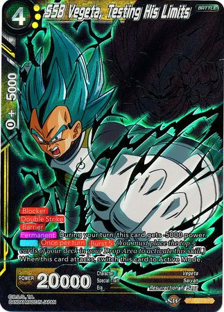 SSB Vegeta, Testing His Limits (SPR) (BT5-083) [Miraculous Revival] | Total Play