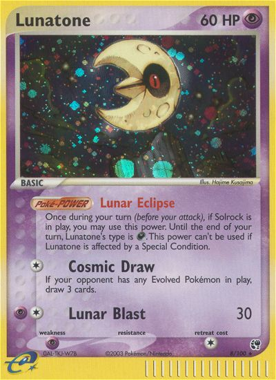 Lunatone (8/100) [EX: Sandstorm] | Total Play