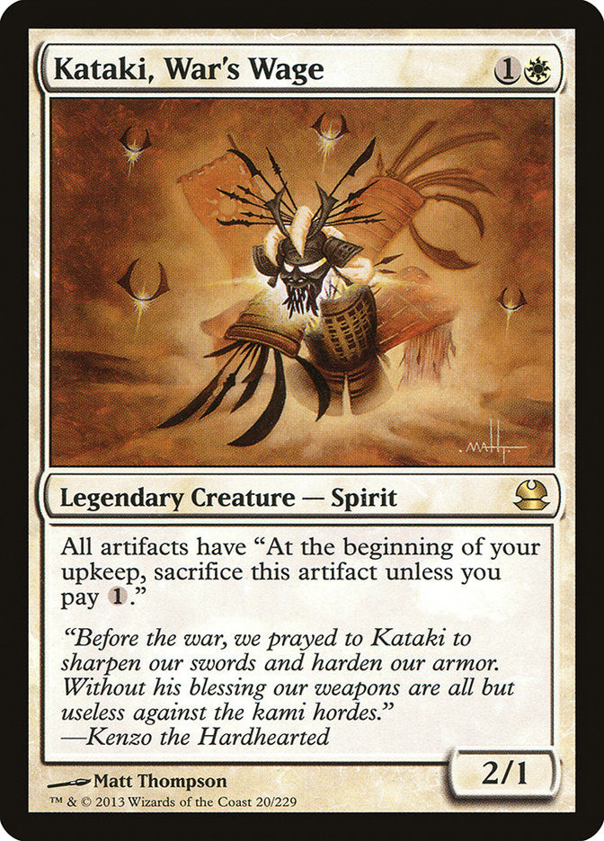 Kataki, War's Wage [Modern Masters] | Total Play