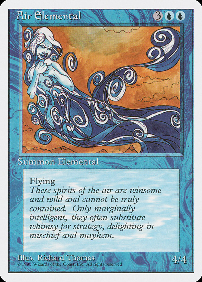 Air Elemental [Fourth Edition] | Total Play