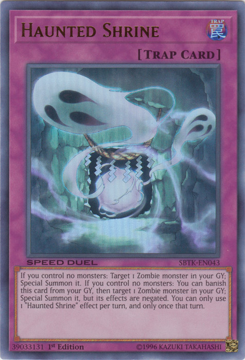 Haunted Shrine [SBTK-EN043] Ultra Rare | Total Play
