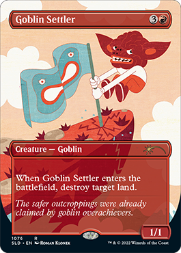 Goblin Settler (Borderless) [Secret Lair Drop Series] | Total Play