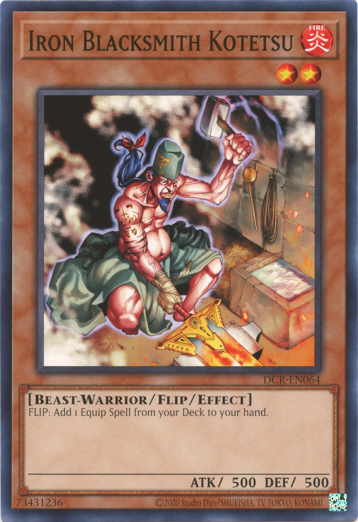 Iron Blacksmith Kotetsu (25th Anniversary) [DCR-EN064] Common | Total Play