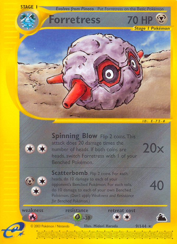 Forretress (9/144) [Skyridge] | Total Play
