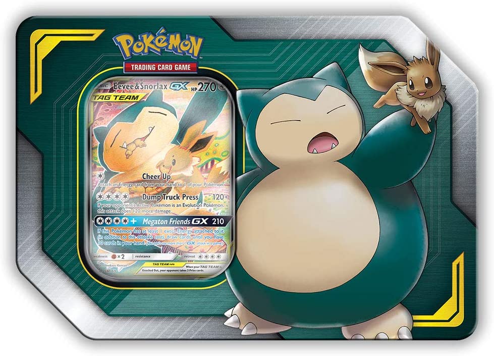 Collector's Tin (Eevee & Snorlax GX) | Total Play