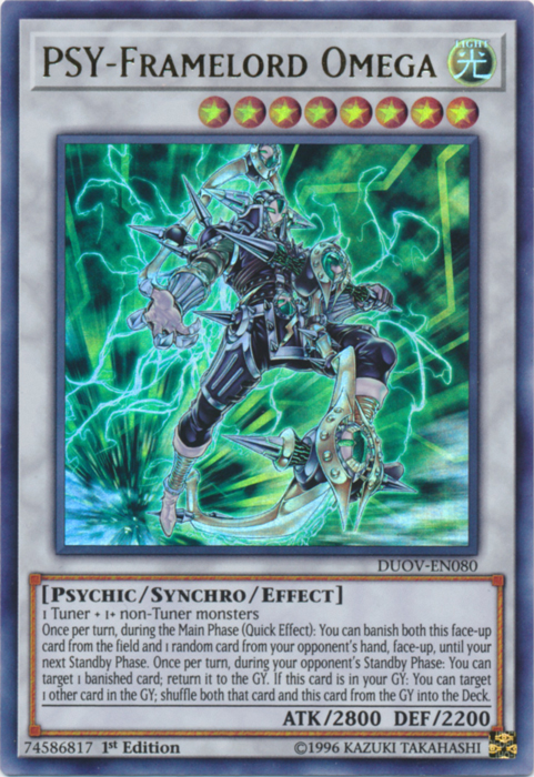 PSY-Framelord Omega [DUOV-EN080] Ultra Rare | Total Play