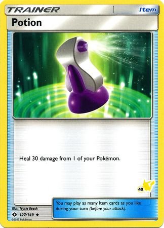 Potion (127/149) (Pikachu Stamp #40) [Battle Academy 2020] | Total Play