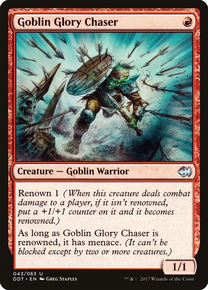 Goblin Glory Chaser [Duel Decks: Merfolk vs. Goblins] | Total Play