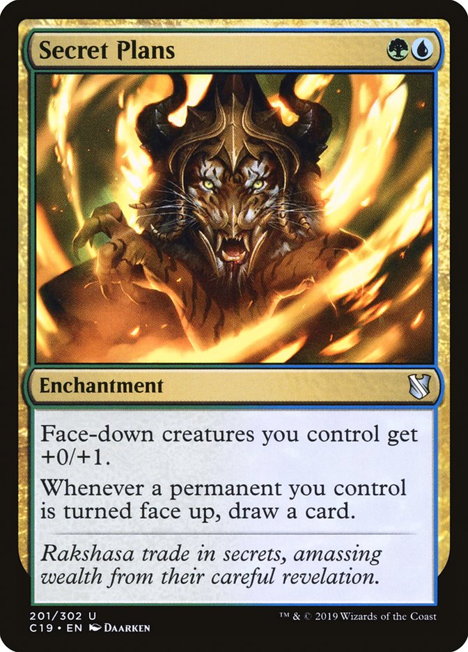 Secret Plans [Commander 2019] | Total Play