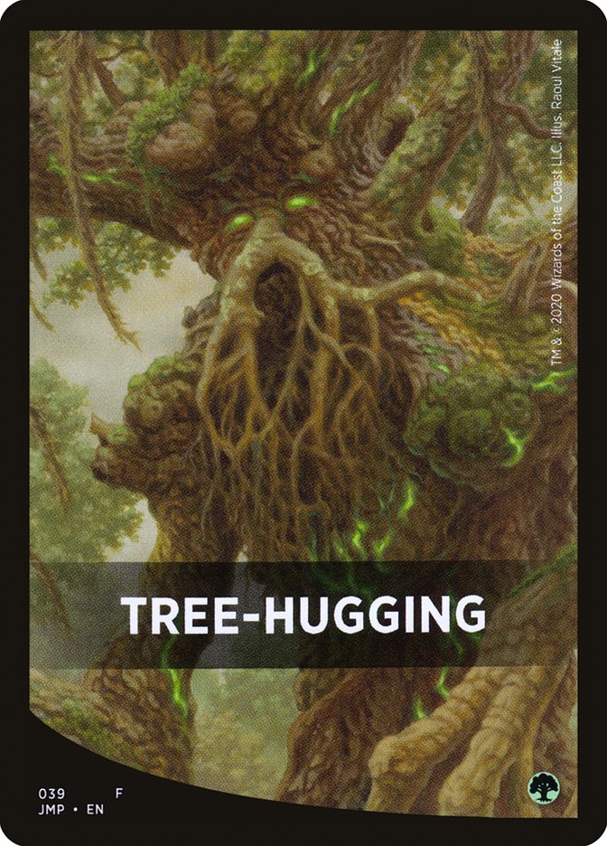 Tree-Hugging Theme Card [Jumpstart Front Cards] | Total Play