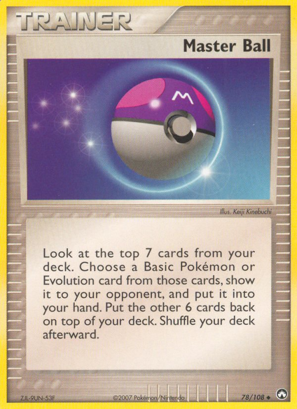 Master Ball (78/108) [EX: Power Keepers] | Total Play