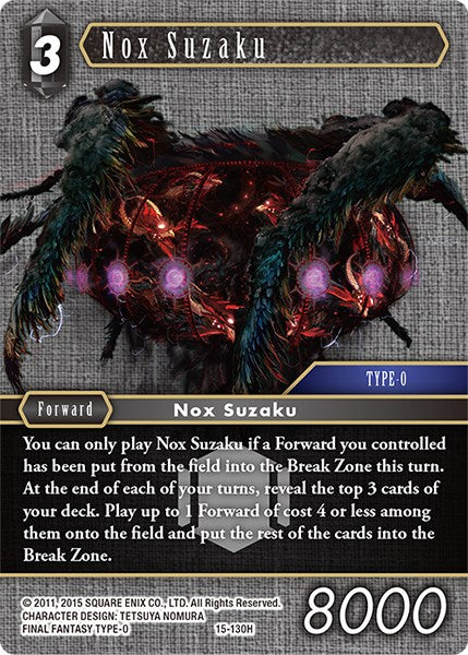 Nox Suzaku [Crystal Dominion] | Total Play