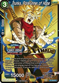 Trunks, Forerunner of Hope (Championship Final 2019) (Finalist) (P-139) [Tournament Promotion Cards] | Total Play
