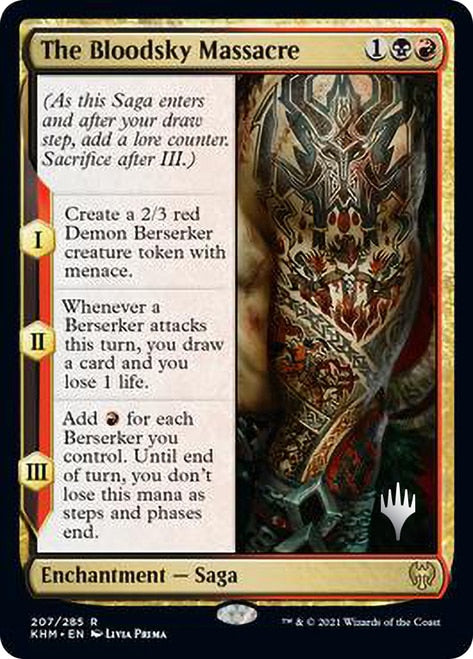 The Bloodsky Massacre (Promo Pack) [Kaldheim Promos] | Total Play