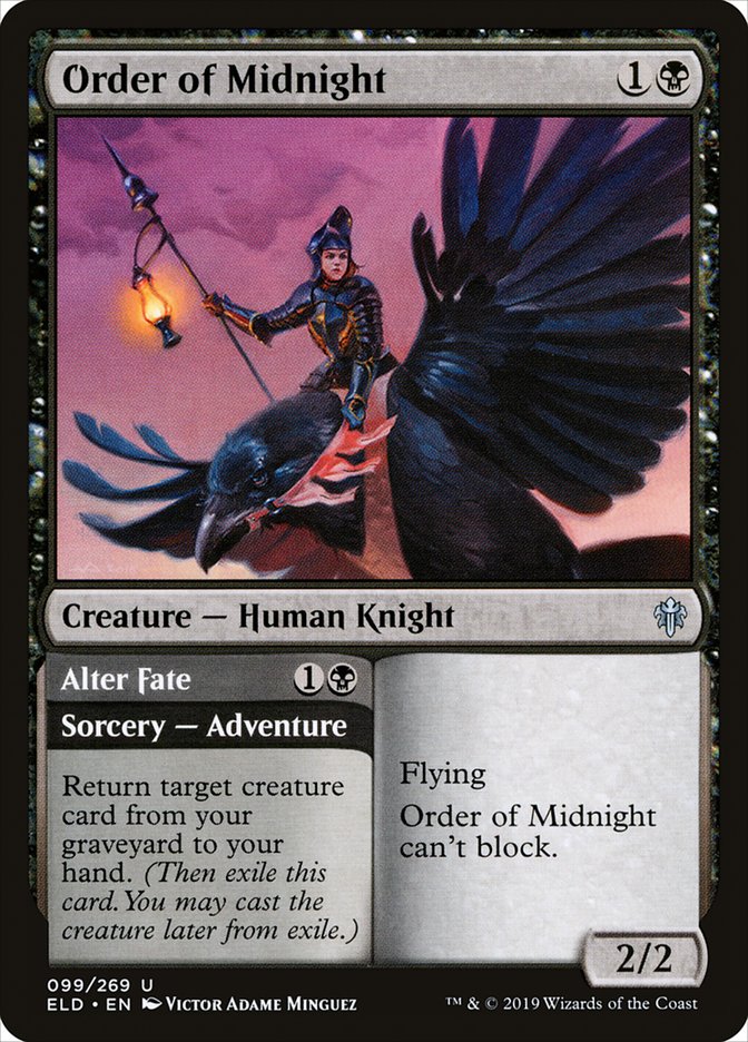 Order of Midnight // Alter Fate [Throne of Eldraine] | Total Play