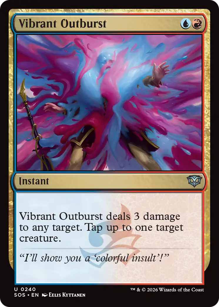 Vibrant Outburst [Secrets of Strixhaven] | Total Play