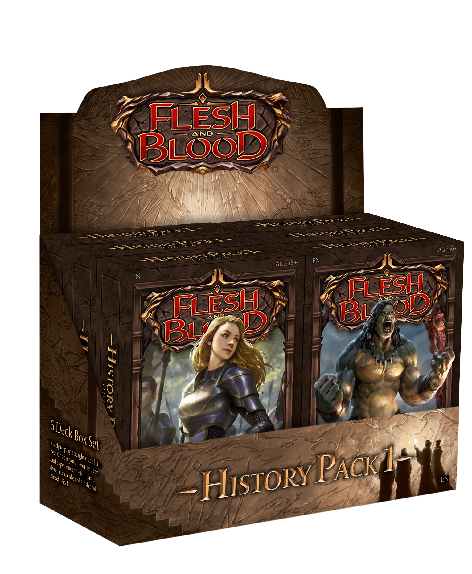 History Pack 1 - Blitz Deck Display | Total Play