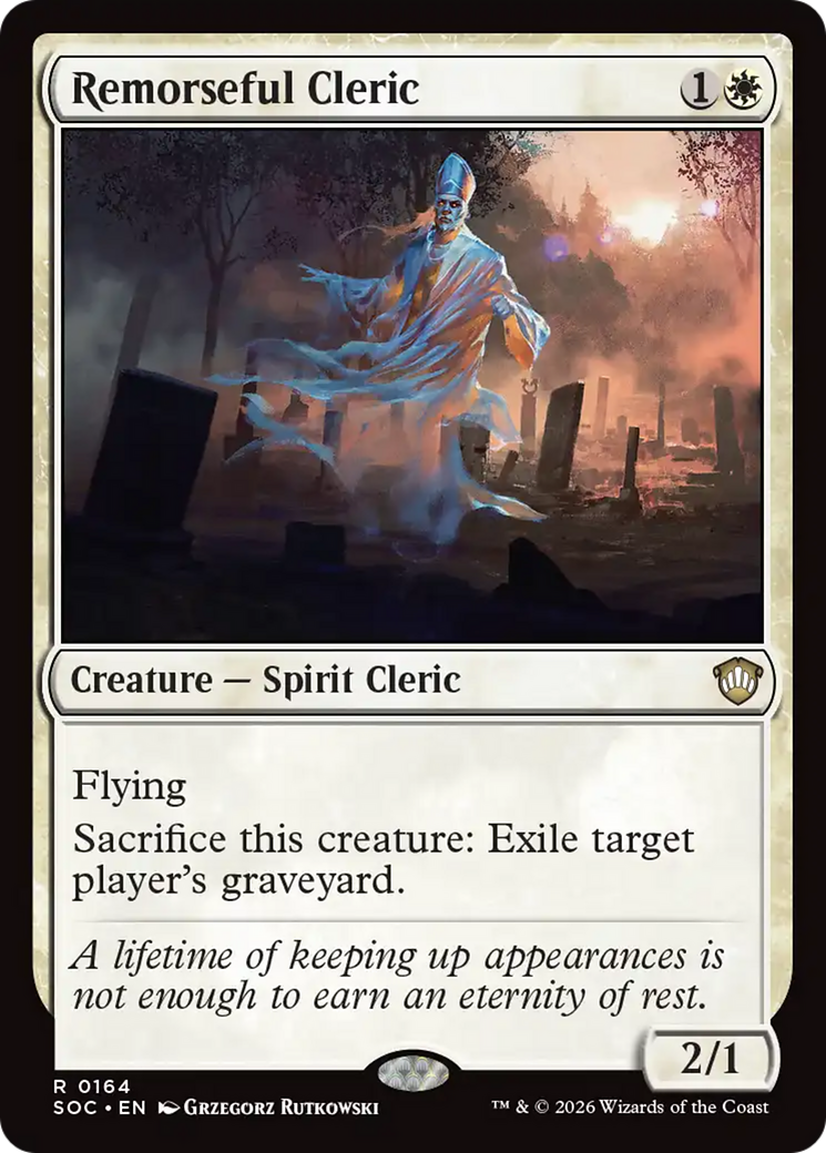 Remorseful Cleric [Secrets of Strixhaven Commander] | Total Play