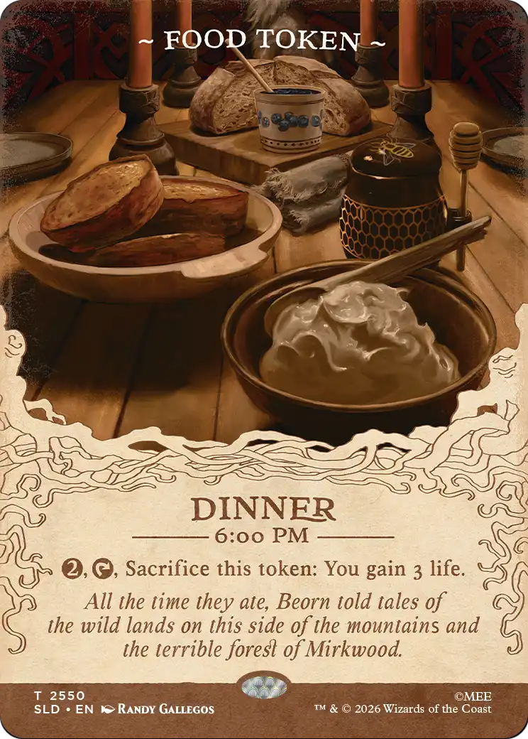 Food Token (2550) [Secret Lair Drop Series] | Total Play