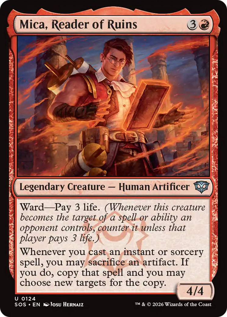 Mica, Reader of Ruins [Secrets of Strixhaven] | Total Play