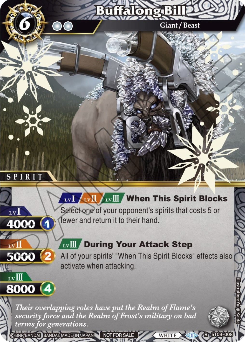 Buffalong Bill (Event Pack 1) (ST03-008) [Launch & Event Promos] | Total Play