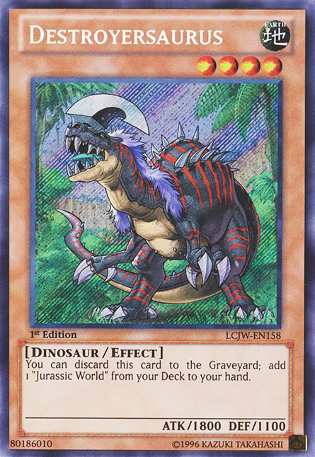 Destroyersaurus [LCJW-EN158] Secret Rare | Total Play
