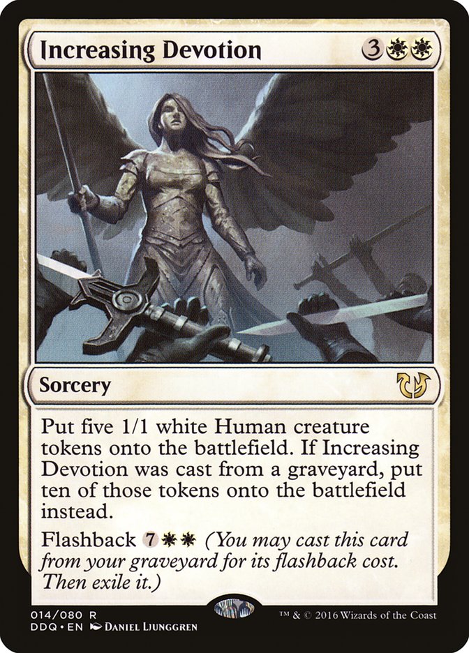 Increasing Devotion [Duel Decks: Blessed vs. Cursed] | Total Play