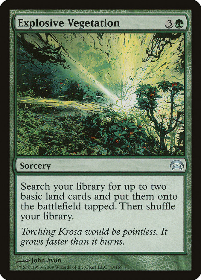 Explosive Vegetation [Planechase] | Total Play